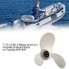 Keenso 3 Blades Outboard Motor Propeller - Sturdy Aluminum 7 1/2 X 8 BA Outboard Propeller, Lightweight Design, Designed for view 2