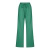 Lastesso Women's Linen Pants Linen Pants Women Lightweight Summer Beach High Waist Straight Leg Cotton Outfits with Pockets Boho Lounge Pants view 3