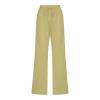 Lastesso Linen Joggers for Women Linen Pants Women Lightweight Summer Beach High Waist Straight Leg Cotton Outfits with Pockets Boho Lounge Pants view 3