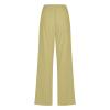 Lastesso Linen Joggers for Women Linen Pants Women Lightweight Summer Beach High Waist Straight Leg Cotton Outfits with Pockets Boho Lounge Pants view 4