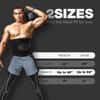 ActiveGear Waist Trimmer Belt for Stomach and Back Lumbar Support, Large: 9" x 46" - Charcoal view 4