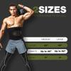 ActiveGear Waist Trimmer Belt for Stomach and Back Lumbar Support, Large: 9" x 46" - Army Green view 4