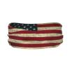Cute 4th of July USA Flag Workout Headbands,Sports Sweatband Outdoor Headbands,Moisture Wicking Hairband,Sweatbands view 3