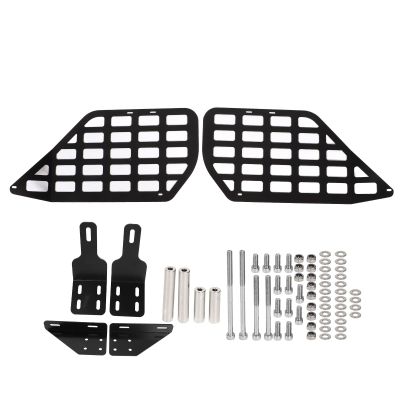 Brilluxa Modular Storage Panel Side Window Rear Trunk Debris Cargo Rack Storage Shelf Trunk Shelf Interior Luggage Storage Carrier for 4Runner 20102020