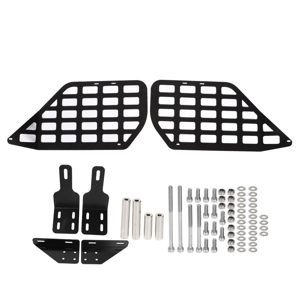 Brilluxa Modular Storage Panel Side Window Rear Trunk Debris Cargo Rack Storage Shelf Trunk Shelf Interior Luggage Storage Carrier for 4Runner 20102020