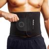 ActiveGear Waist Trimmer Belt for Stomach and Back Lumbar Support, Medium: 8" x 42" - Charcoal view 1