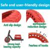 TOUBEUU Solid Tires 8.5x2 Inches for Electric Scooter, 50/75-6.1Replacement Wheels, Rubber Tyre 8-1/2'' for Gotrax GXL V2/XR/APEX & Xiaomi M365/M365 Pro/Pro 2/1S and All 8.5'' Scooter- Red view 4