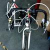 Generic A Pair of Road Brake Levers Handlebrake Bent Drop Bar, as described, Silver view 3