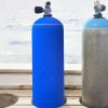 kowaku Scuba Diving Tank Cover Neoprene Dive Cylinder Sleeve Dive Tank Protective Cover, Blue view 2