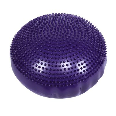 Yoga Balance Cushion, Soft Yoga Balance Board Disc Gym Stability Air Cushion Massage Pad Without Inflator Pump