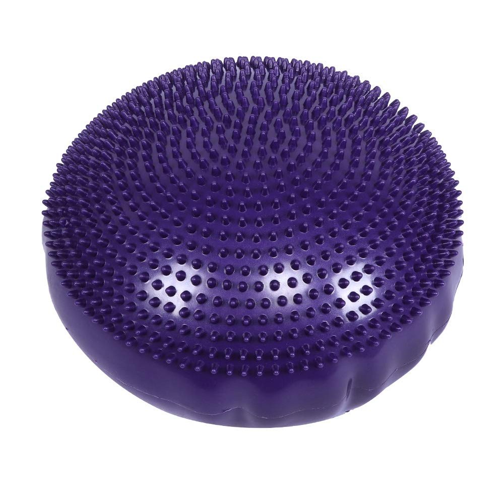 Yoga Balance Cushion, Soft Yoga Balance Board Disc Gym Stability Air Cushion Massage Pad Without Inflator Pump