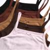 dELiA*s Girls Camisole - 5 Pack 100% Cotton Soft and Breathable Cami Tank Top Girls Undershirts (Sizes: 2T-14), Size 8-10, Black/Brown/Pink view 4