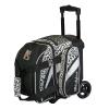 KR Strikeforce Cruiser Single Roller Bowling Bag White Leopard view 1