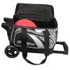 KR Strikeforce Cruiser Single Roller Bowling Bag White Leopard view 4