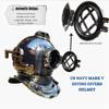 Generic Exquisite Handcrafted Replica: Nautical Diving Helmet - Embodying Royal Navy Legacy with a Striking Black Finish - an Ideal Nautical Gift for Him ~ Exclusively Handmade Masterpiece, 18''INCH view 2
