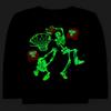 The Children's Place,Boys,All Holidays Long Sleeve Graphic T-Shirts,Multipacks,Skeleton Bball/Skeleton Cage 2-Pack,X-Small view 2