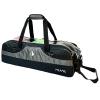 Pyramid Path Slim Triple Tote Roller Bowling Bag Black/Silver (No Shoe Pocket) view 1