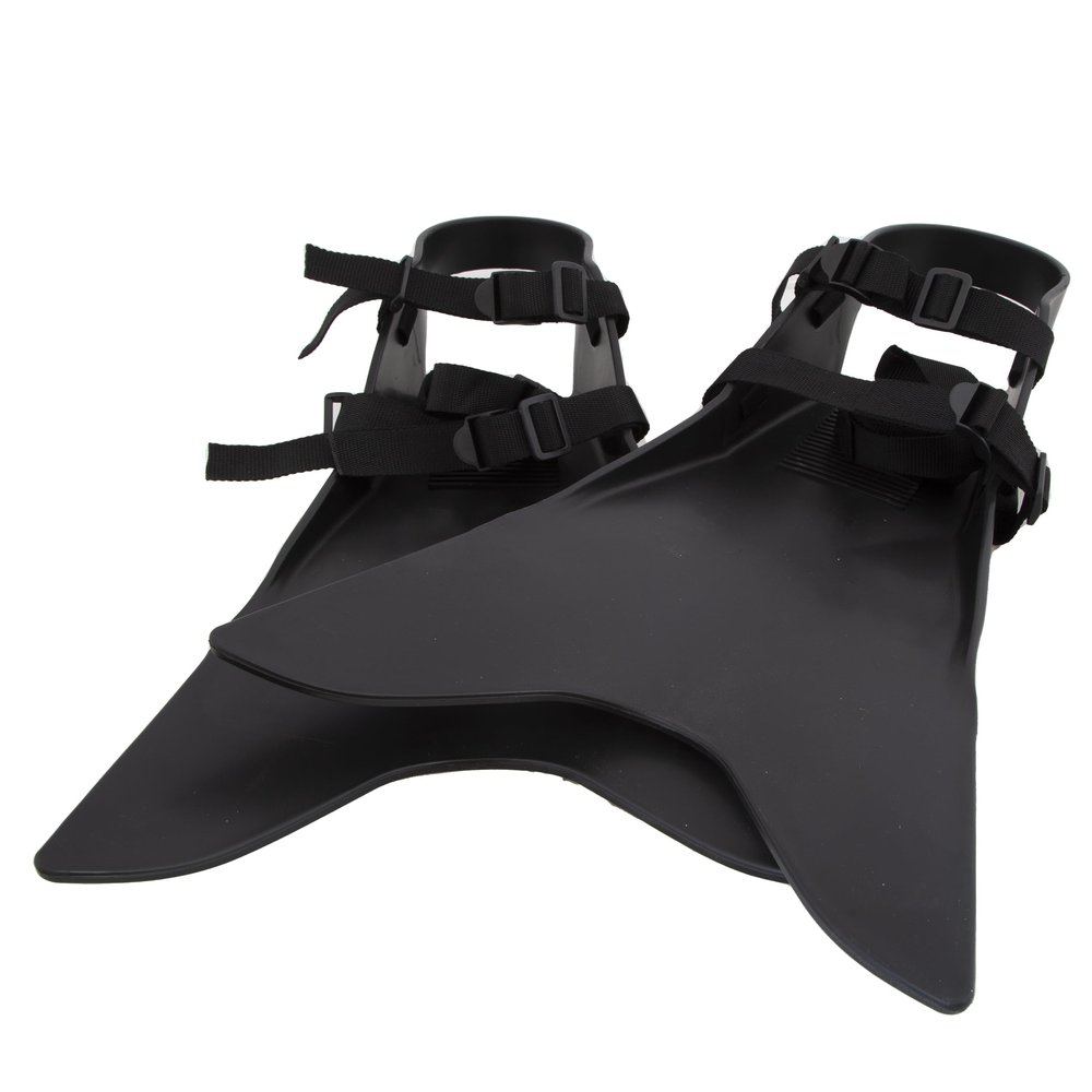 CADDIS Platinum Elite Wading Fins for Float Tube Fishing and Angling - fits Boot Sizes 6-13 (Made Sports)