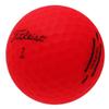 LostGolfBalls 36 Recycled & Used Titleist TruFeel Matte Red Golf Balls - Mint Condition, AAAAA Quality view 1