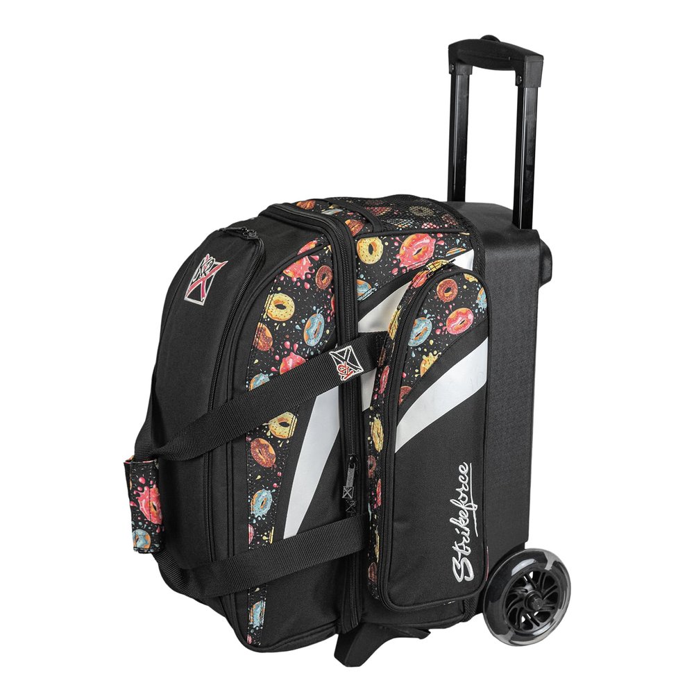 KR Strikeforce Cruiser Smooth Double Roller with Shoe Compartment and Side Accessory Pocket (Donuts)