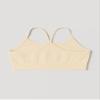 Kurve Girls' Underwear Crop Training Bra, Seamless Racerback Crop Top, UV Protective Fabric UPF 50+ (Made with Love in The USA), Nude, Medium/Large (Ages 9-14) view 3