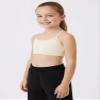 Kurve Girls' Underwear Crop Training Bra, Seamless Racerback Crop Top, UV Protective Fabric UPF 50+ (Made with Love in The USA), Pebble, Medium/Large (Ages 9-14) view 4
