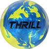 Motiv PRE-DRILLED Max Thrill Pearl Bowling Ball - Yellow/Blue 15lbs view 1