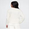 GAP Girls Sequin Logo Long Sleeve Tee New Off White M view 3
