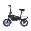 Jetson Bolt X Electric Bike, Foot Pegs, Easy-Folding, Built-in Carrying Handle, Rear Cargo Rack, Twist Throttle, Cruise Control, Up to 15.5 MPH, Range Up to 15 Miles, Ages 12+, Black, JBOLTX-BLK view 1