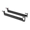 Titan Fitness Titan Series Flip-Down Safety Bars, 36" Depth Spotter Arms, Rated 1700 LB, Safety Bars for 3"x3" Uprights with Plastic Liner Protection, Spotter Arms for Squat Rack view 1