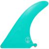 Captain Fin Raked Longboard Fin - Teal - 8" view 1