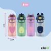 Ello Ellies 16oz Plastic Kids Water Bottle with Straw and Built-in Carrying Handle and Leak-Proof Locking Lid for School backpack, Lunchbox and Outdoor Sports, Dog view 4