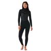 Rip Curl Dawn Patrol 3/2mm Chest Zip Women's L/S Wetsuit - Black view 1