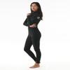 Rip Curl Dawn Patrol 3/2mm Chest Zip Women's L/S Wetsuit - Black view 2