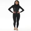 Rip Curl Dawn Patrol 3/2mm Chest Zip Women's L/S Wetsuit - Black view 4