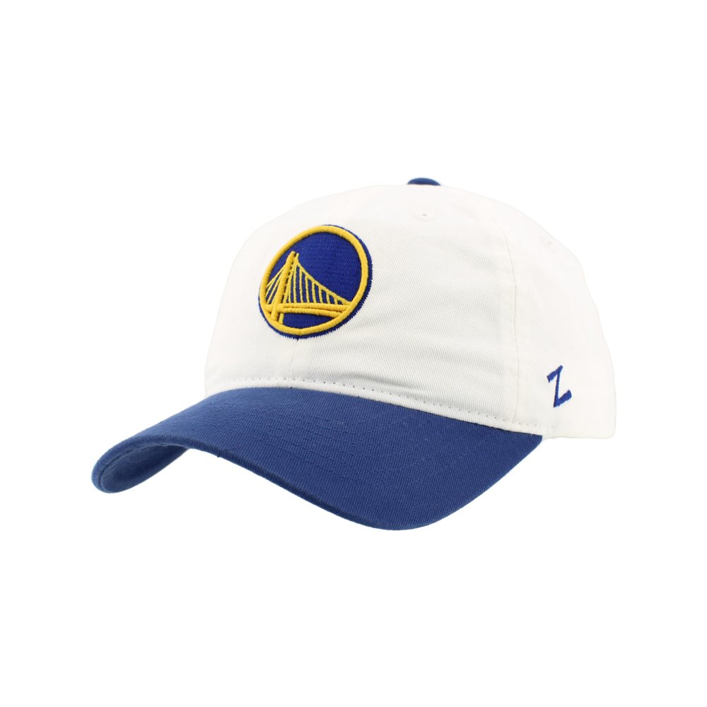 Golden State Warriors NBA Officially Licensed Adjustable Hat Scholarship Icon White
