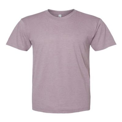 American Apparel Men's Tri-Blend Crewneck Short Sleeve, Track T-Shirt.