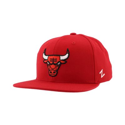 Chicago Bulls NBA Officially Licensed Adjustable Snapback Hat Flat Bill Z11 Icon Team Color