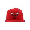 Chicago Bulls NBA Officially Licensed Adjustable Snapback Hat Flat Bill Z11 Icon Team Color view 2