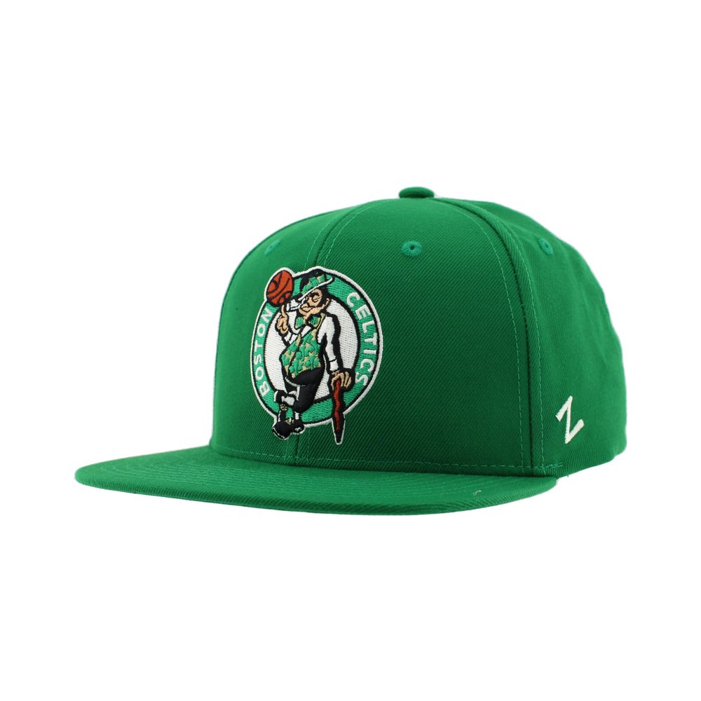 Boston Celtics NBA Officially Licensed Adjustable Snapback Hat Flat Bill Z11 Icon Team Color