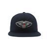 New Orleans Pelicans NBA Officially Licensed Adjustable Snapback Hat Flat Bill Z11 Icon Team Color view 2