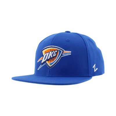 Oklahoma City Thunder NBA Officially Licensed Adjustable Snapback Hat Flat Bill Z11 Icon Team Color