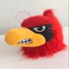 Eamior Cute Red Hawk Eagle Mascot Costume Adult Size for Men & Women with Built-in Fan Inside the Head view 2
