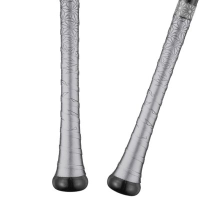 Supacaz Super Sticky Kush Platinum Baseball Bat Tape - Softball Bat Wrap - High Performance Pro Big League Bat Grip - 0.5mm