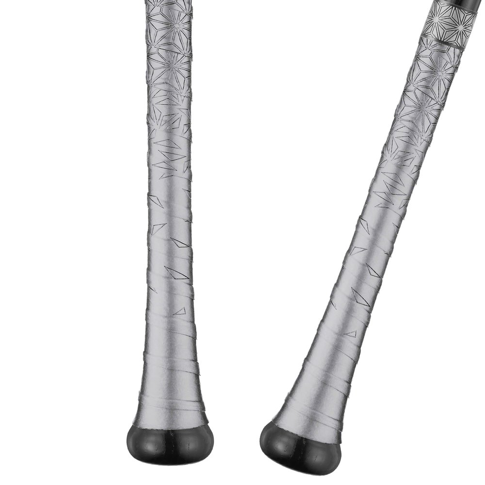 Supacaz Super Sticky Kush Platinum Baseball Bat Tape - Softball Bat Wrap - High Performance Pro Big League Bat Grip - 0.5mm
