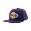 Los Angeles Lakers NBA Officially Licensed Adjustable Snapback Hat Flat Bill Z11 Icon Team Color view 1