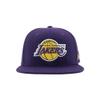 Los Angeles Lakers NBA Officially Licensed Adjustable Snapback Hat Flat Bill Z11 Icon Team Color view 2
