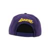 Los Angeles Lakers NBA Officially Licensed Adjustable Snapback Hat Flat Bill Z11 Icon Team Color view 4