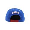 Philadelphia 76ers NBA Officially Licensed Adjustable Snapback Hat Flat Bill Z11 Icon Alternate Color view 4