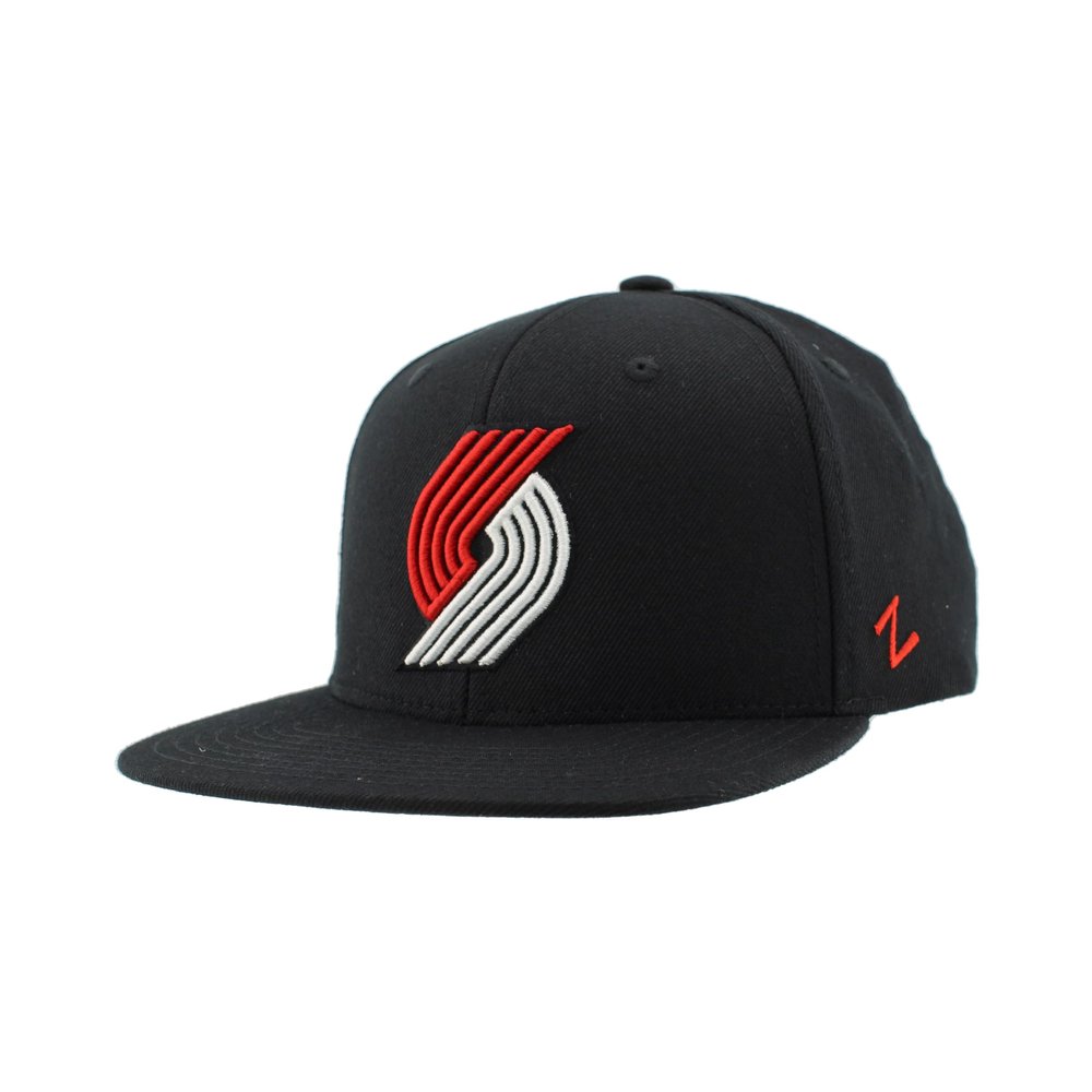 Portland Trail Blazers NBA Officially Licensed Adjustable Snapback Hat Flat Bill Z11 Icon Team Color